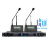 D6662A Micro không dây UHF cổ ngỗng 2 kênh