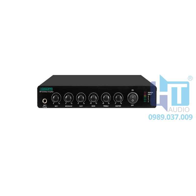 MP35 Tăng âm số liền mixer 35W MP35 Tăng âm số liền mixer 35W