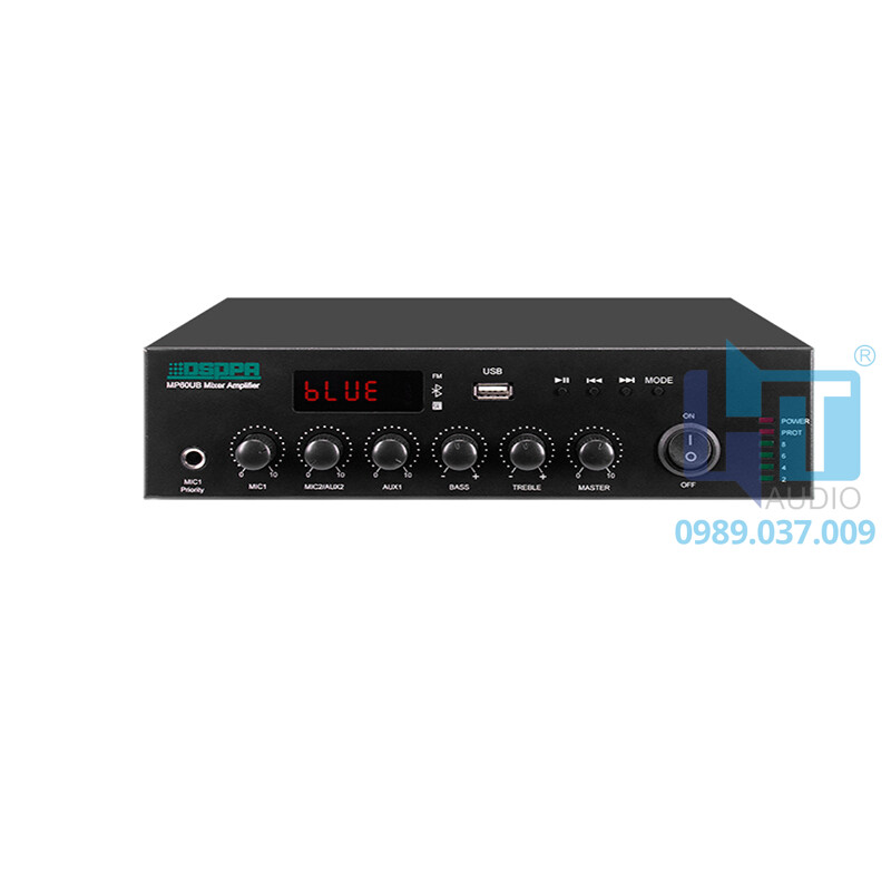 MP35UB Tăng âm số liền mixer với Mp3, Bluetooth, FM MP35UB Tăng âm số liền mixer với Mp3, Bluetooth, FM