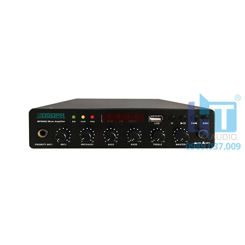 MP9306U Tăng âm số liền mixer Bluetooth, Mp3 MP9306U Tăng âm số liền mixer Bluetooth, Mp3