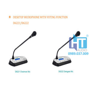 D6201 Bộ điều khiển hội nghị số thông minh