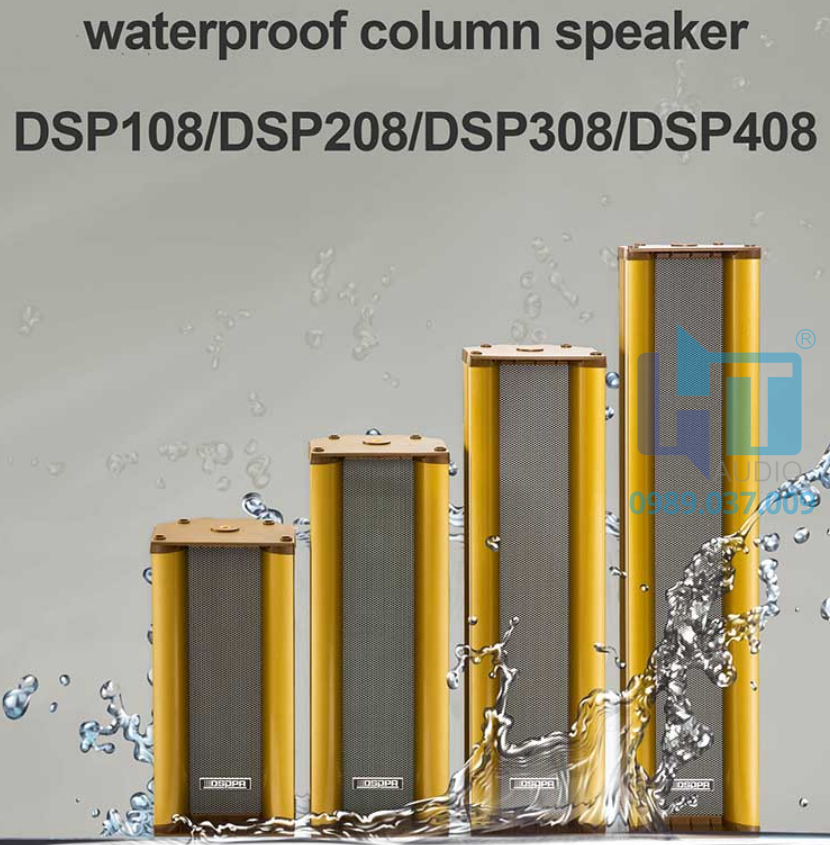 DSP108 Loa cột vỏ hợp kim DSP108 Loa cột vỏ hợp kim