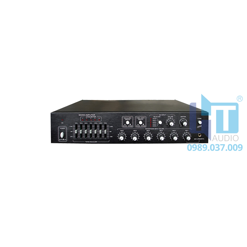 MP6906 Amply mixer hội nghị 6 Microphone MP6906 Amply mixer hội nghị 6 Microphone