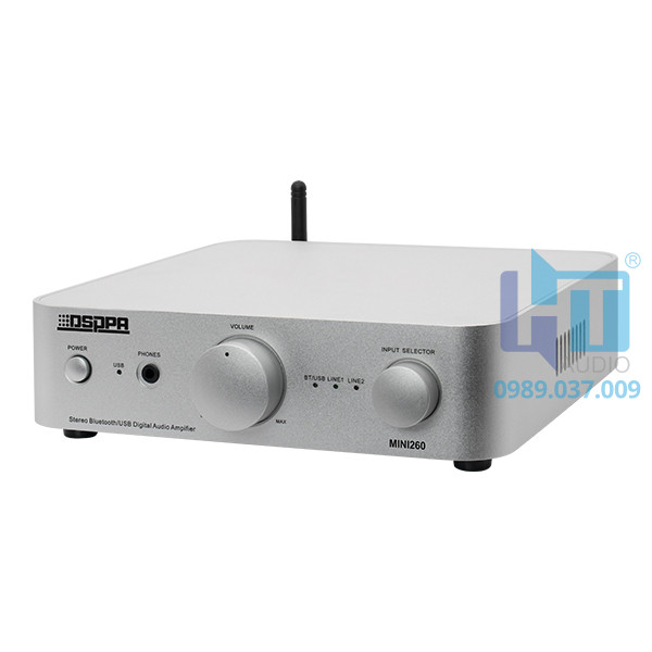 Mini260 Amply Stereo Bluetooth, USB Mini260 Amply Stereo Bluetooth, USB