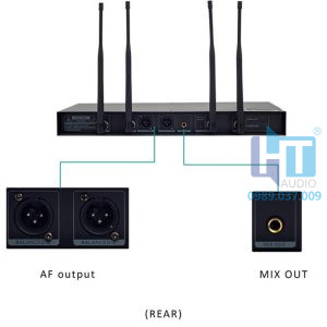 MS2 Micro không dây UHF HTA 2 MS2 S