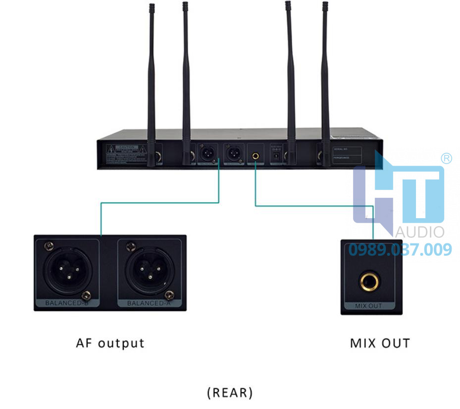MS2 Micro không dây UHF HTA MS2 Micro không dây UHF HTA